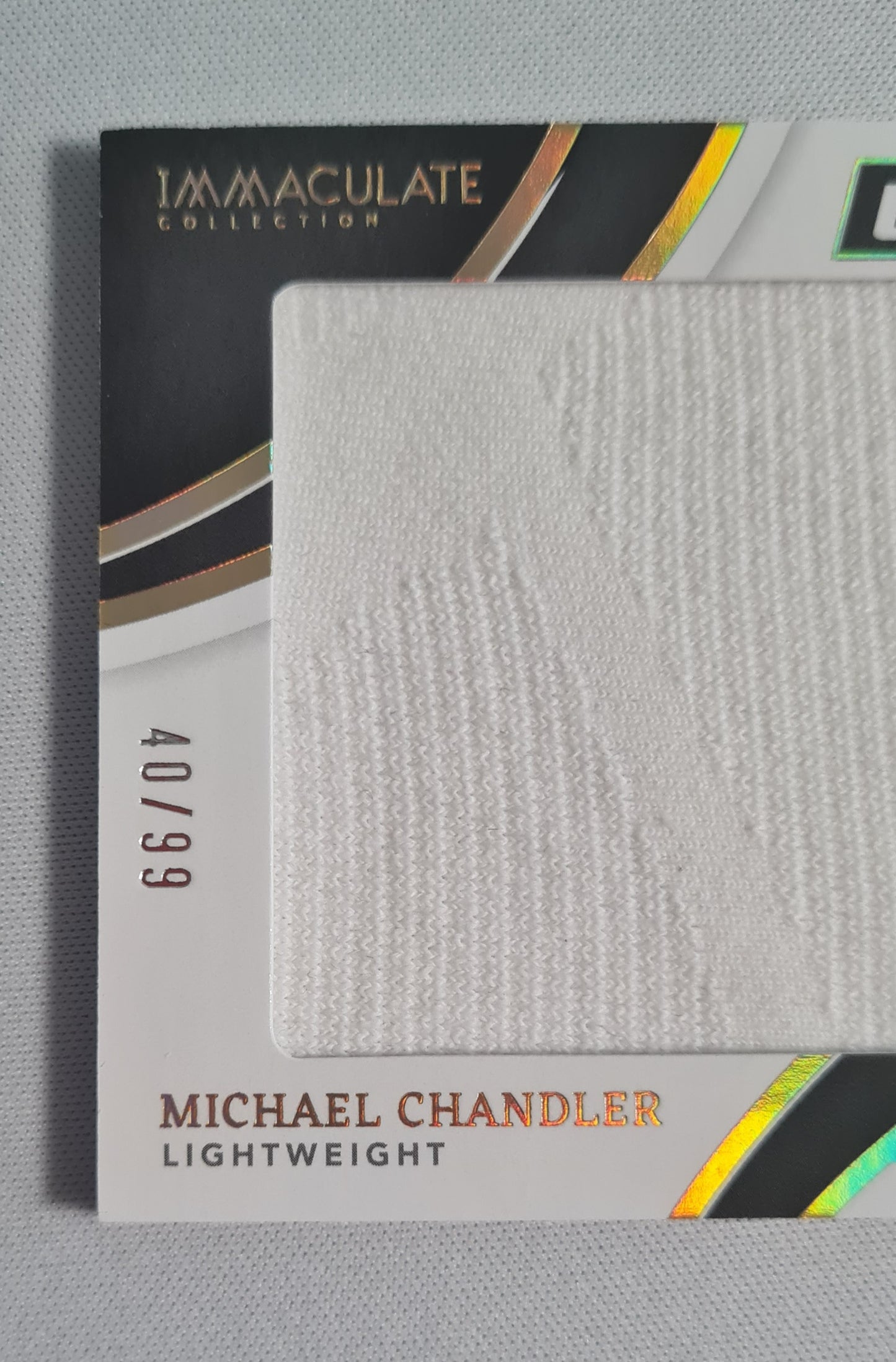 Michael Chandler - 2022 Panini Immaculate Collection #IS-MCL /99 Patch