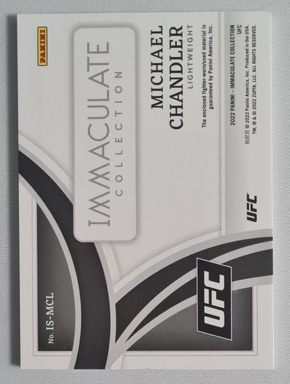 Michael Chandler - 2022 Panini Immaculate Collection #IS-MCL /99 Patch