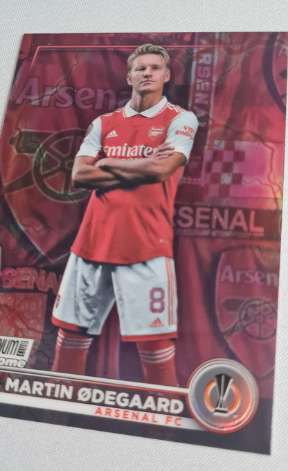 Martin Odegaard - 2023 Topps Stadium Chrome Europa League #87 Arsenal FC  Refractor