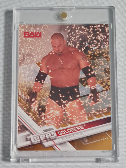 Goldberg - 2017 Topps WWE Superstar RAW /10