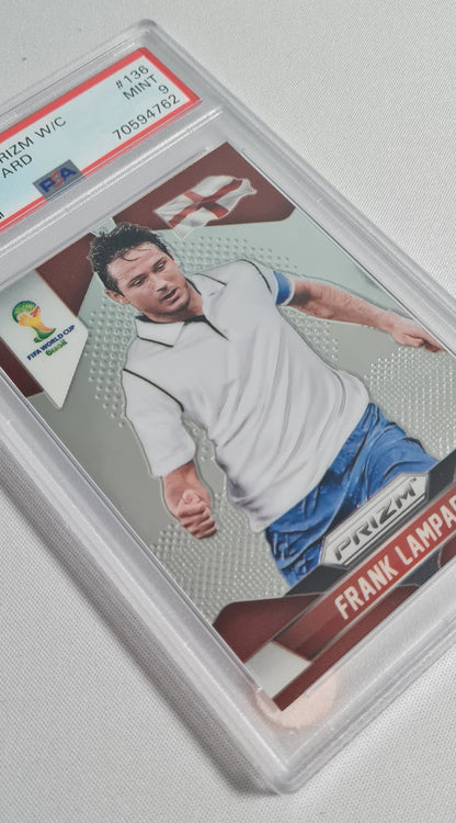Frank Lampard - 2014 Panini Prizm W/C #136 Team England PSA 9