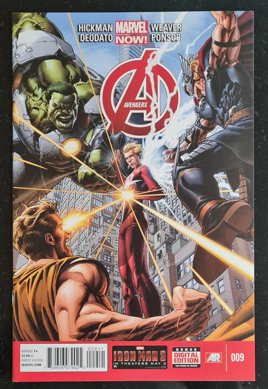 Avengers - 2012 Comic - Marvel Now! #9 Rated T+