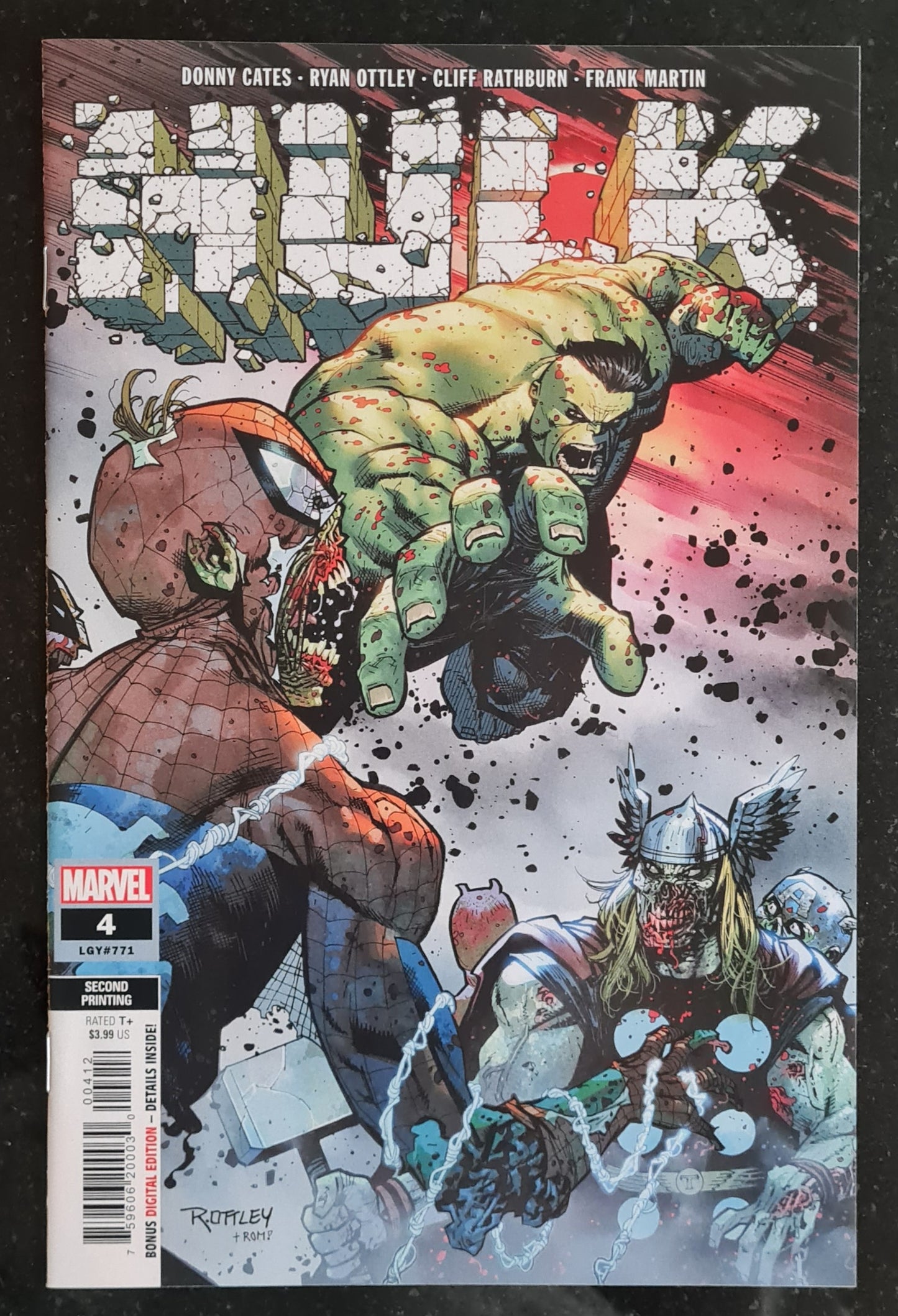 Hulk - 2021 Second Printing Marvel 4 LGY#771