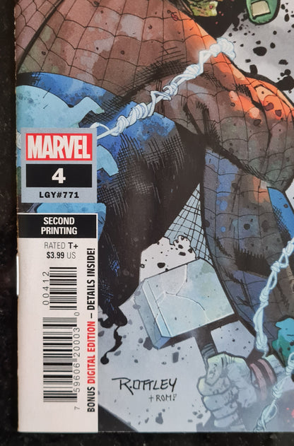 Hulk - 2021 Second Printing Marvel 4 LGY#771