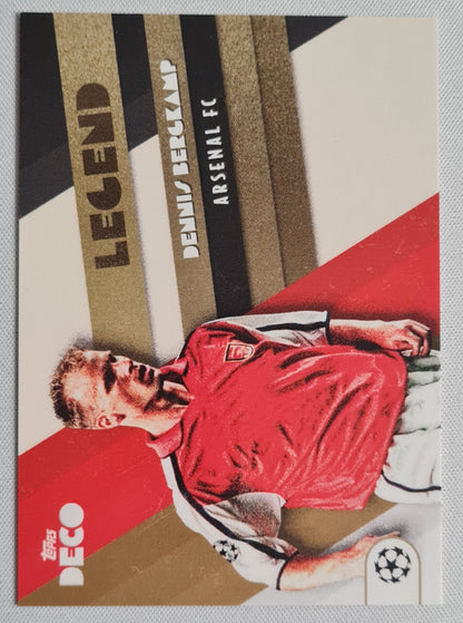 Dennis Bergkamp - 2022 Topps Decco Arsenal FC Legend Champions League