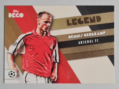 Dennis Bergkamp - 2022 Topps Decco Arsenal FC Legend Champions League