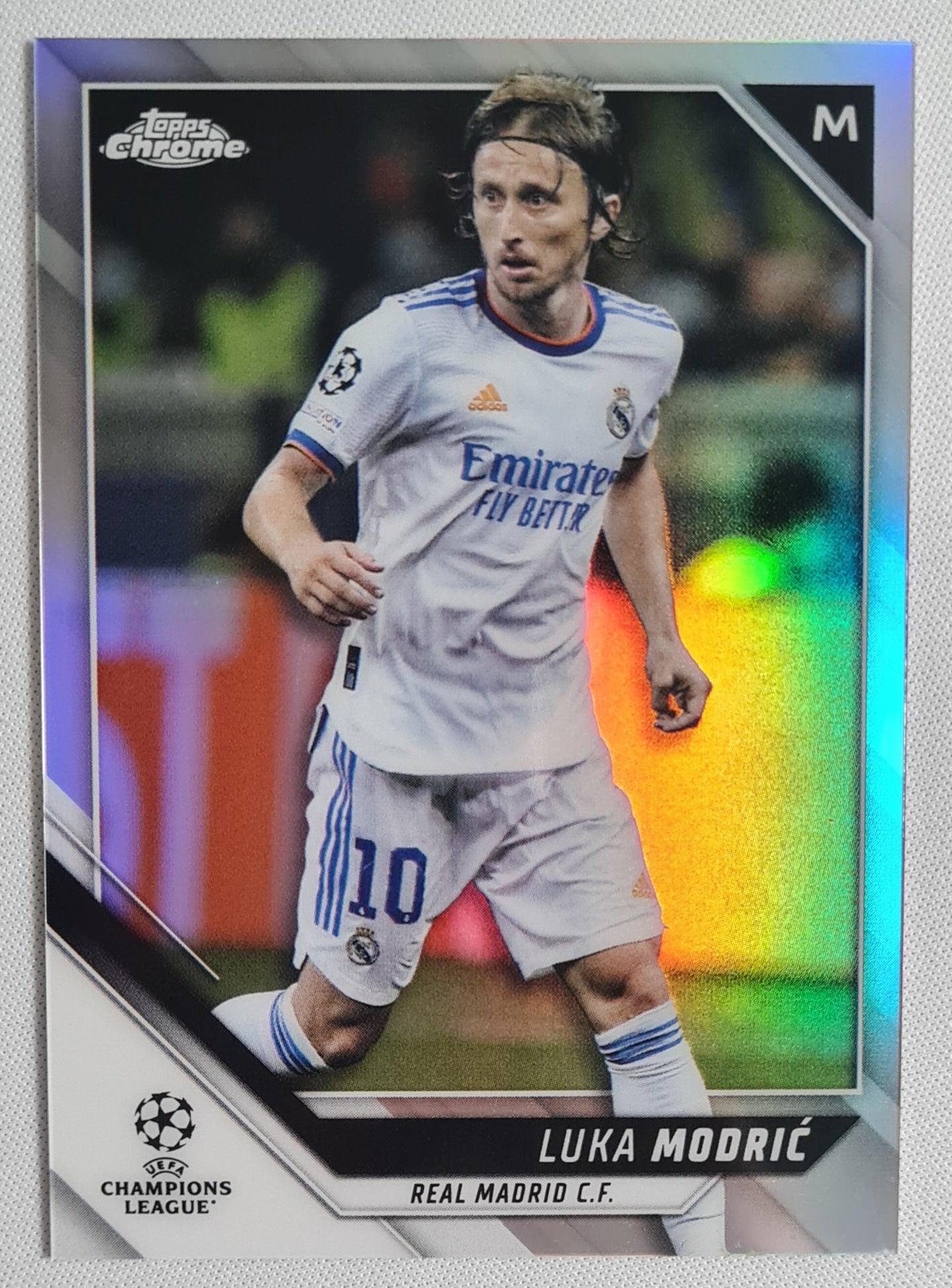 Luka Modric - 2022 Topps Chrome #85 Real Madrid C.F. Refractor