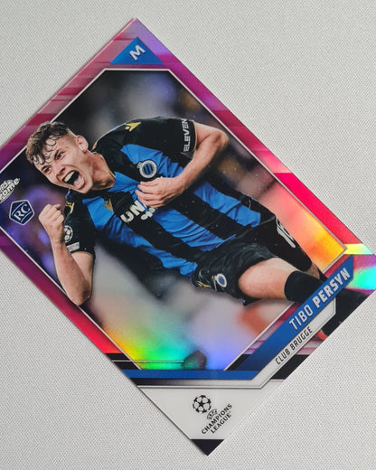 Tibo Persyn - 2022 Topps Chrome #40 (RC) Club Brugge Refractor /275