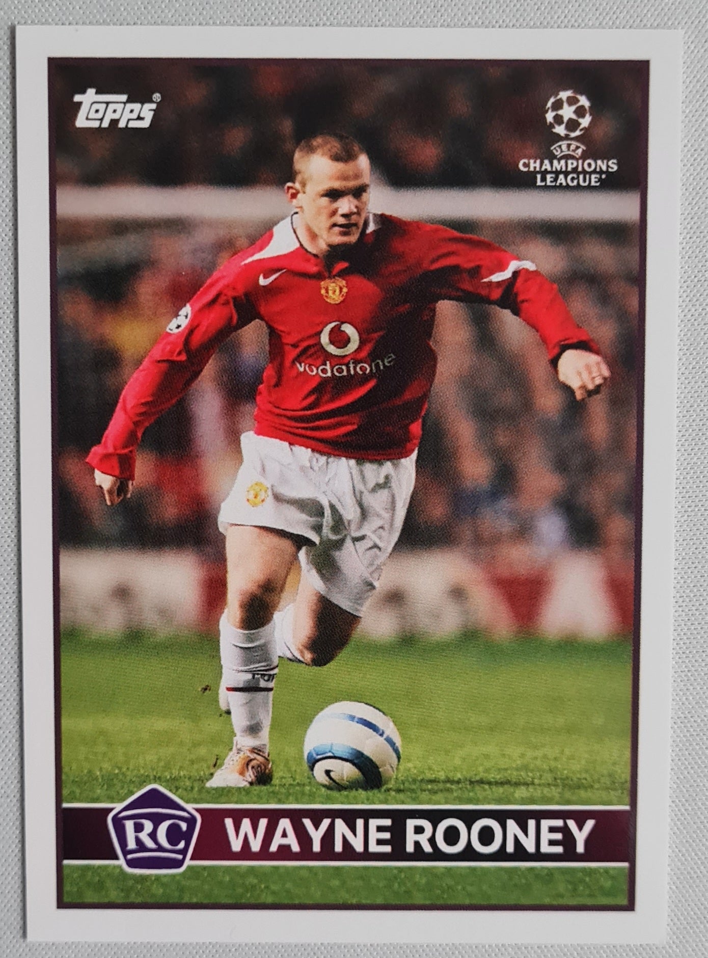 Wayne Rooney - 1997 Topps Manchester United Football (CL) Season 2004/2005
