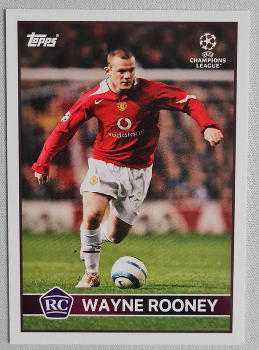 Wayne Rooney - 1997 Topps Manchester United Football (CL) Season 2004/2005