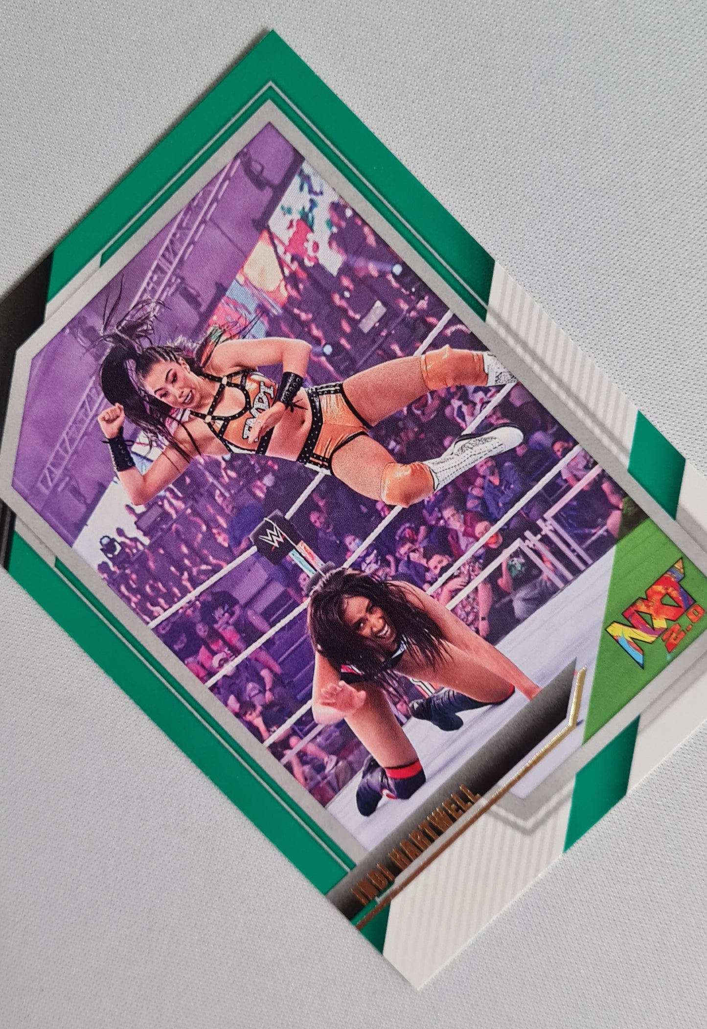 Indi Hartwell - 2022 Panini NXT 2.0 WWE #53 Green Parallel