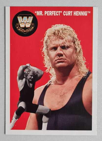 "Mr Perfect" Curt Henning - 2006 Topps Heritage #78 WWE Wrestling Superstar