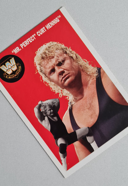 "Mr Perfect" Curt Henning - 2006 Topps Heritage #78 WWE Wrestling Superstar