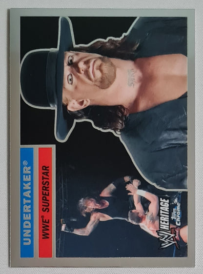Undertaker - 2006 Topps Chrome Heritage #52 WWE Wrestling Superstar