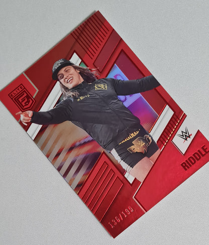 Riddle - 2022 Panini Chronicles Elite WWE - RAW Wrestling #258 Red /199