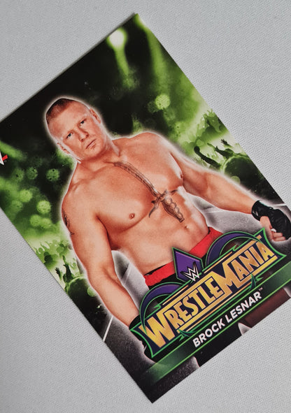 Brock Lesnar - 2018 Topps WWE Road to Wrestlemania #R-2
