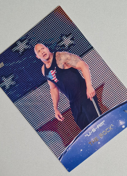 The Rock - 2015 Topps WWE Crowd Chants "USA" #9