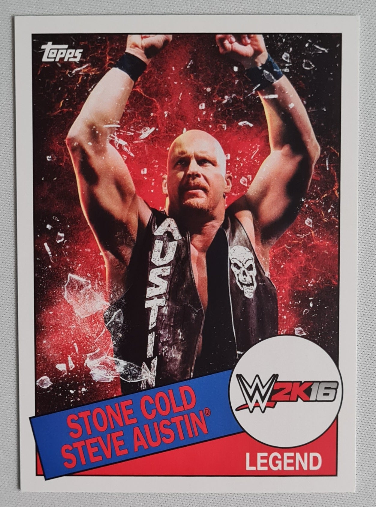 Stone Cold Steve Austin - 2015 Topps W2K16 #8