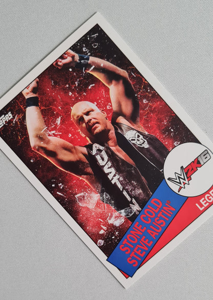 Stone Cold Steve Austin - 2015 Topps W2K16 #8
