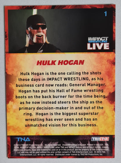 Hulk Hogan - 2013 Tristar TNA Impact #1