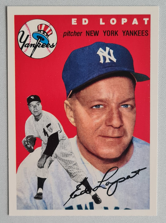 Ed Lopat - 1994 Topps The Ultimate 1954 Series Baseball #5 Yankees