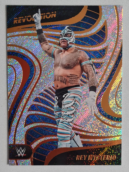 Rey Mysterio - 2023 Panini Revolution WWE Wrestling #80 Smack Down Bronze