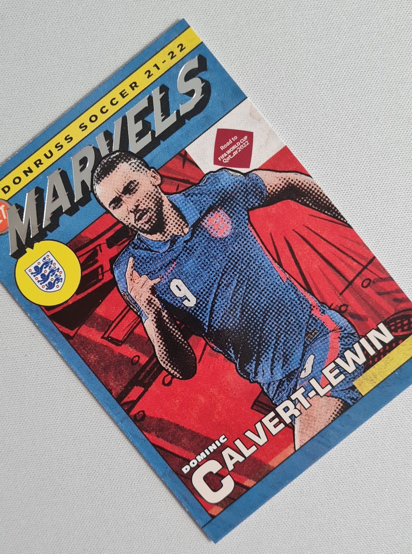 Dominic Calvert-Lewin - 2021 Panini Donruss Soccer Marvels #3 England