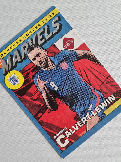 Dominic Calvert-Lewin - 2021 Panini Donruss Soccer Marvels #3 England