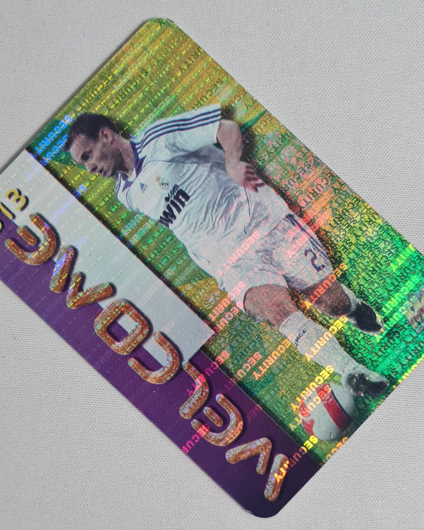 Wesley Sneijder - Real Madrid Welcome Card #613
