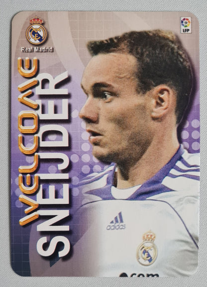 Wesley Sneijder - Real Madrid Welcome Card #613