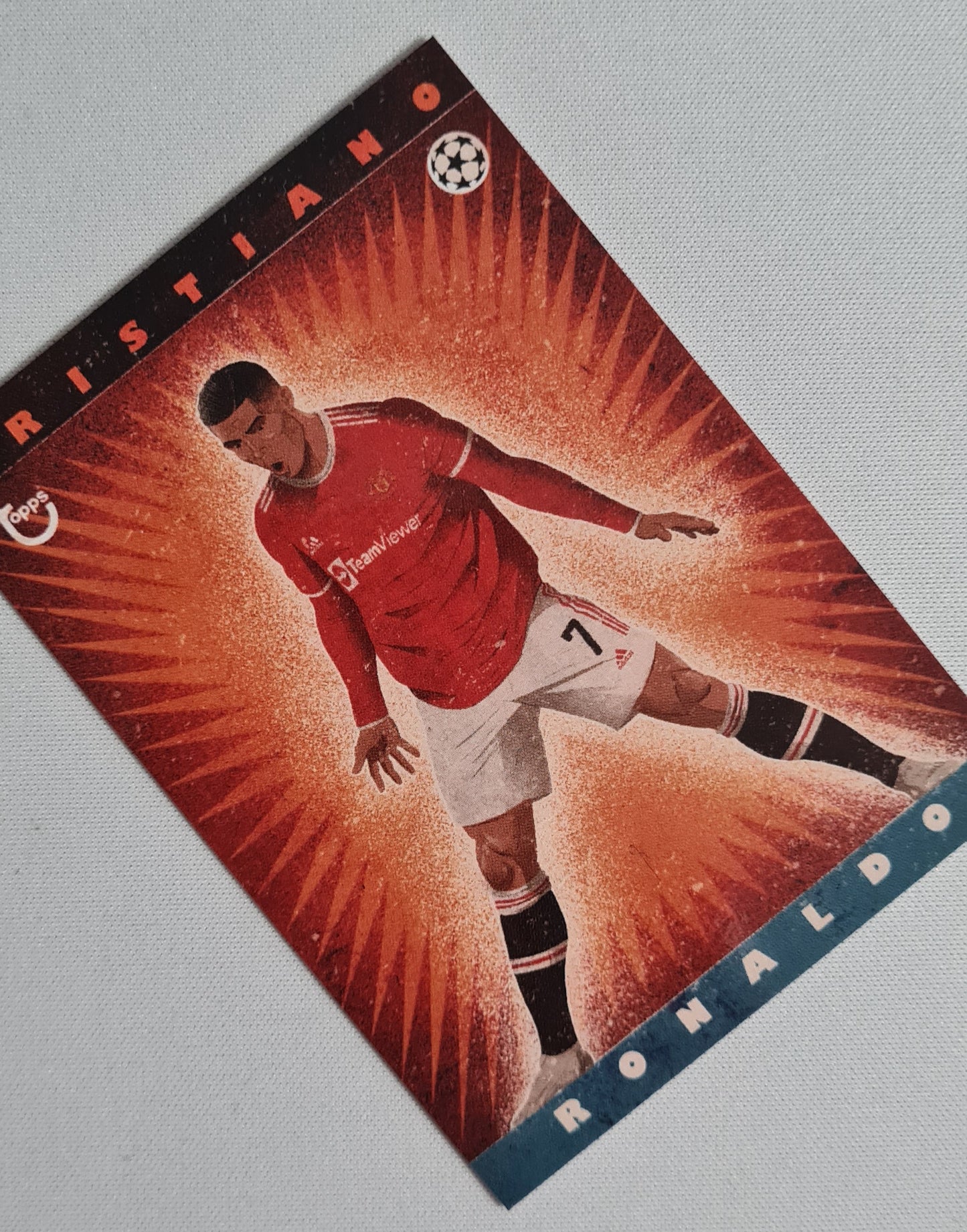 Cristiano Ronaldo - 2021 Topps Deco Artistry Manchester United