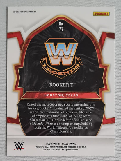 Booker T - 2023 Panini Select WWE #77 Legends