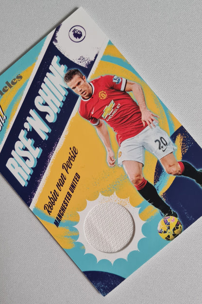 Robin van Persie - 2019 Panini Chronicles Soccer "Rise 'n Shine" #RS-RVP Manchester United Patch