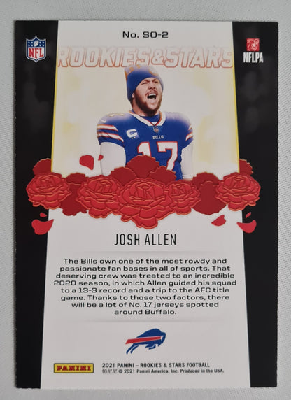 Josh Allen - 2021 Panini Rookies & Stars Football #SO-2