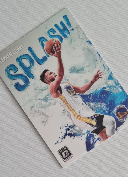 Stephen Curry - 2021/22 Panini Donruss Optic Basketball #1 "Splash!" NBA Golden State Warriors