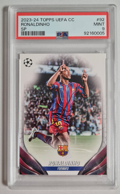 Ronaldinho - 2023/24 Topps UEFA Champions League PSA 9