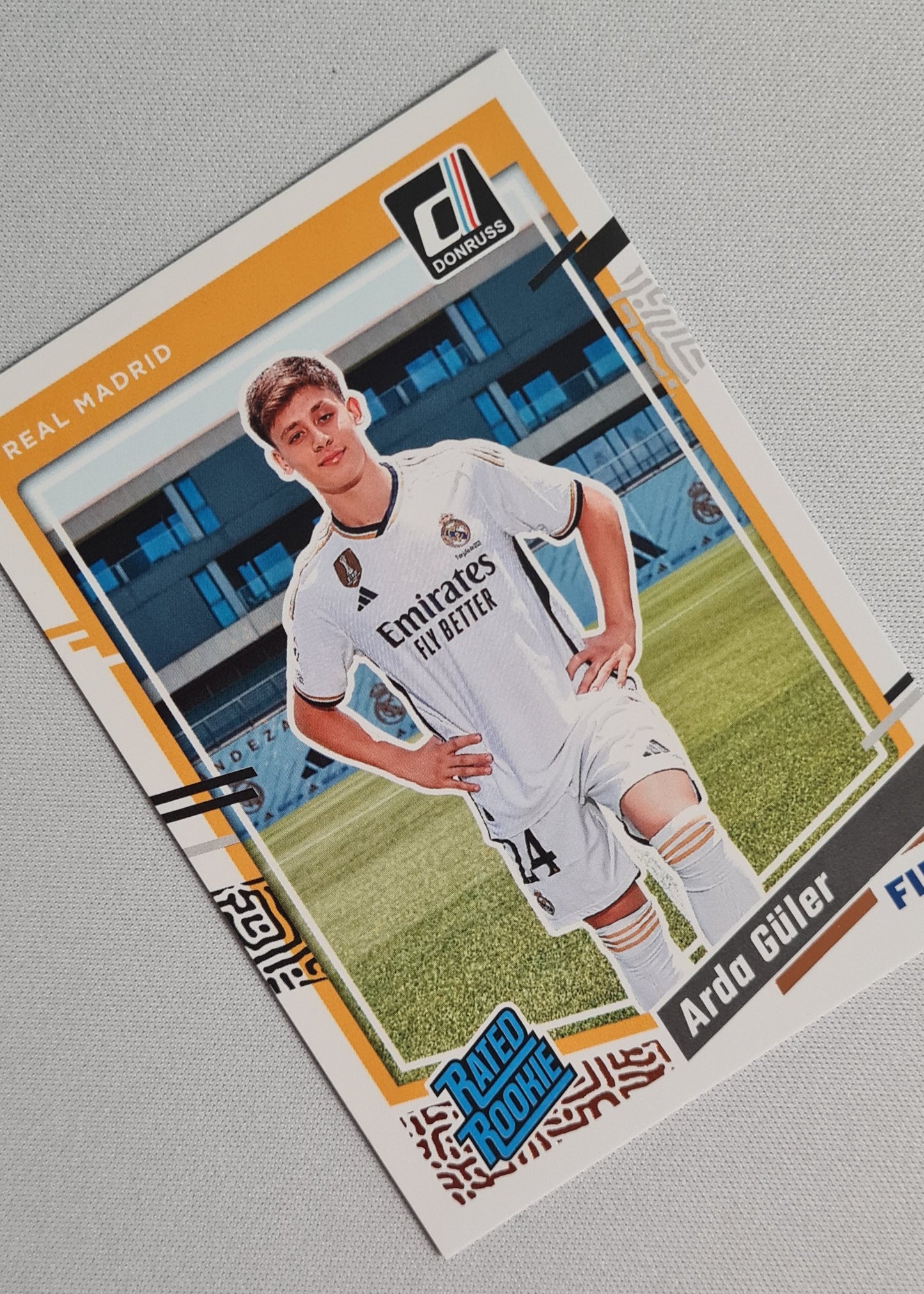 Arda Guler - 2023/24 Panini Donruss Soccer #184 Rated Rookie Real Madrid