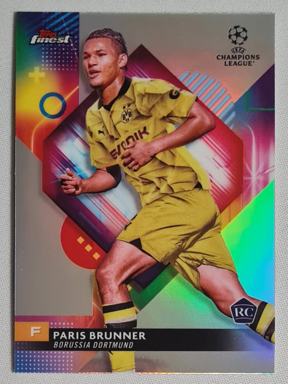 Paris Brunner - 2024 Topps Finest #133 Refractor (CL) BvB09