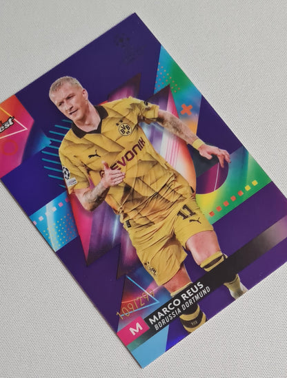 Marco Reus - 2024 Topps Finest #34 (CL) Purple Refractor /299 BvB09