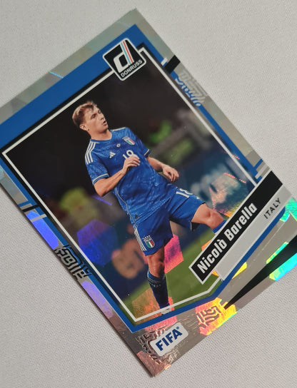 Nicolo Barella - 2023/24 Panini Donruss Soccer #36 Italia - Holo