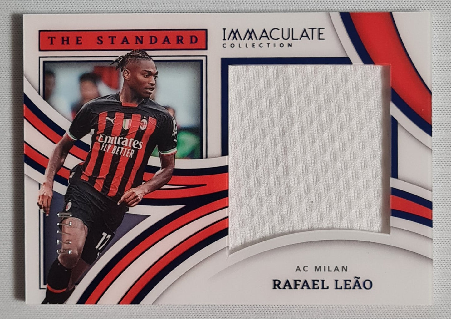 Rafael Leao - 2022/23 Panini Immaculate Collection Soccer #TS-RAL "The Standard" Patch /25
