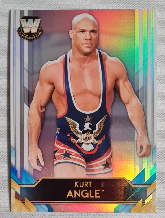Kurt Angle - 2020 Topps WWE #BL-13 Refractor Big Legends HOF