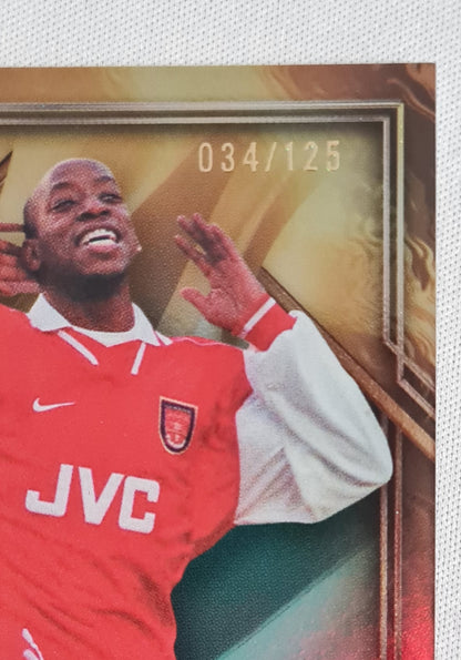 Ian Wright - 2024 Topps Gold Drip #47 Arsenal FC /125