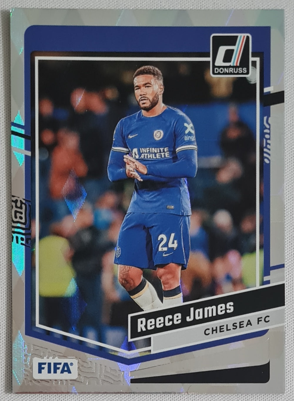 Reece James - 2023/24 Panini Donruss Soccer #79 Chelsea FC - Optic Prizm