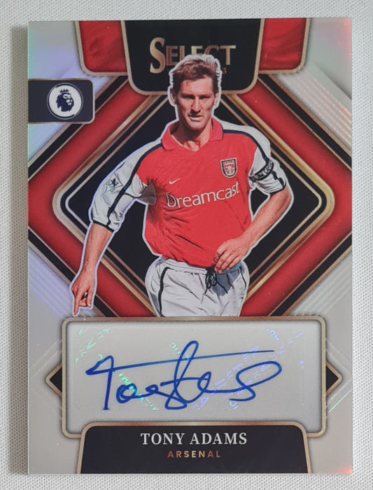 Tony Adams - 2022/23 Panini Select Premier League Soccer #S-TA Prizm Refractor /Autograph