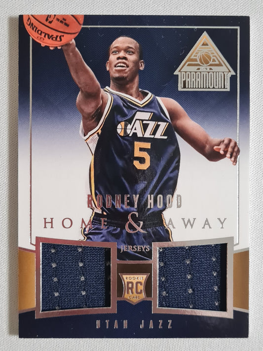 Rodney Hood - 2014/15 Panini Paramount Basketball #12 - Dual Patch /40