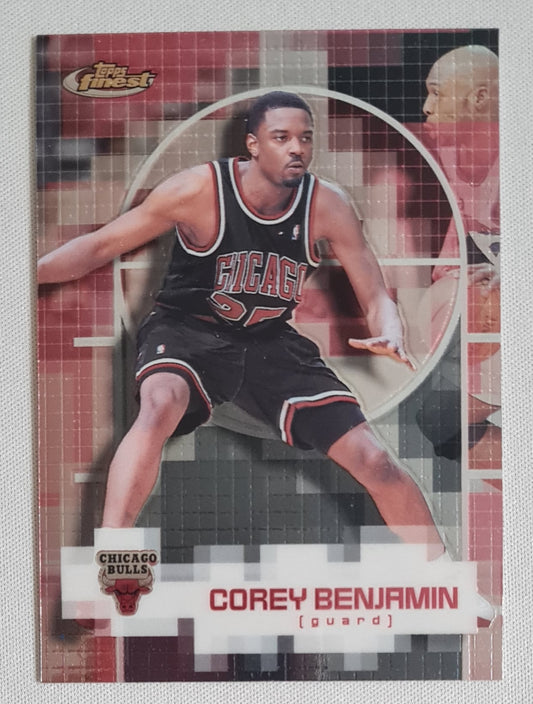 Corey Benjamin - 2000 Topps Finest "Finest Attributes" #CHI-G 21 - NBA Chicago Bulls