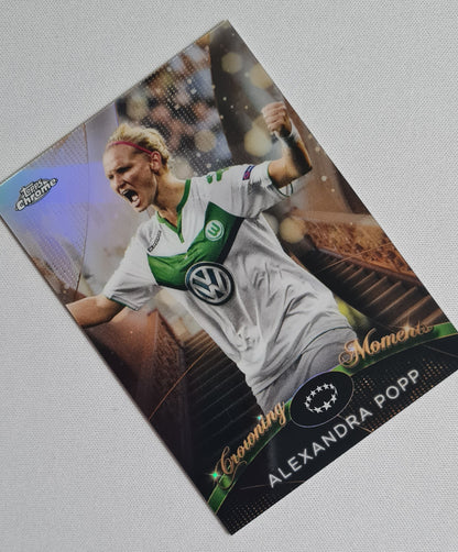Alexandra Popp - 2023 Topps Chrome Crowning Moments #CM-4 Wolfsburg