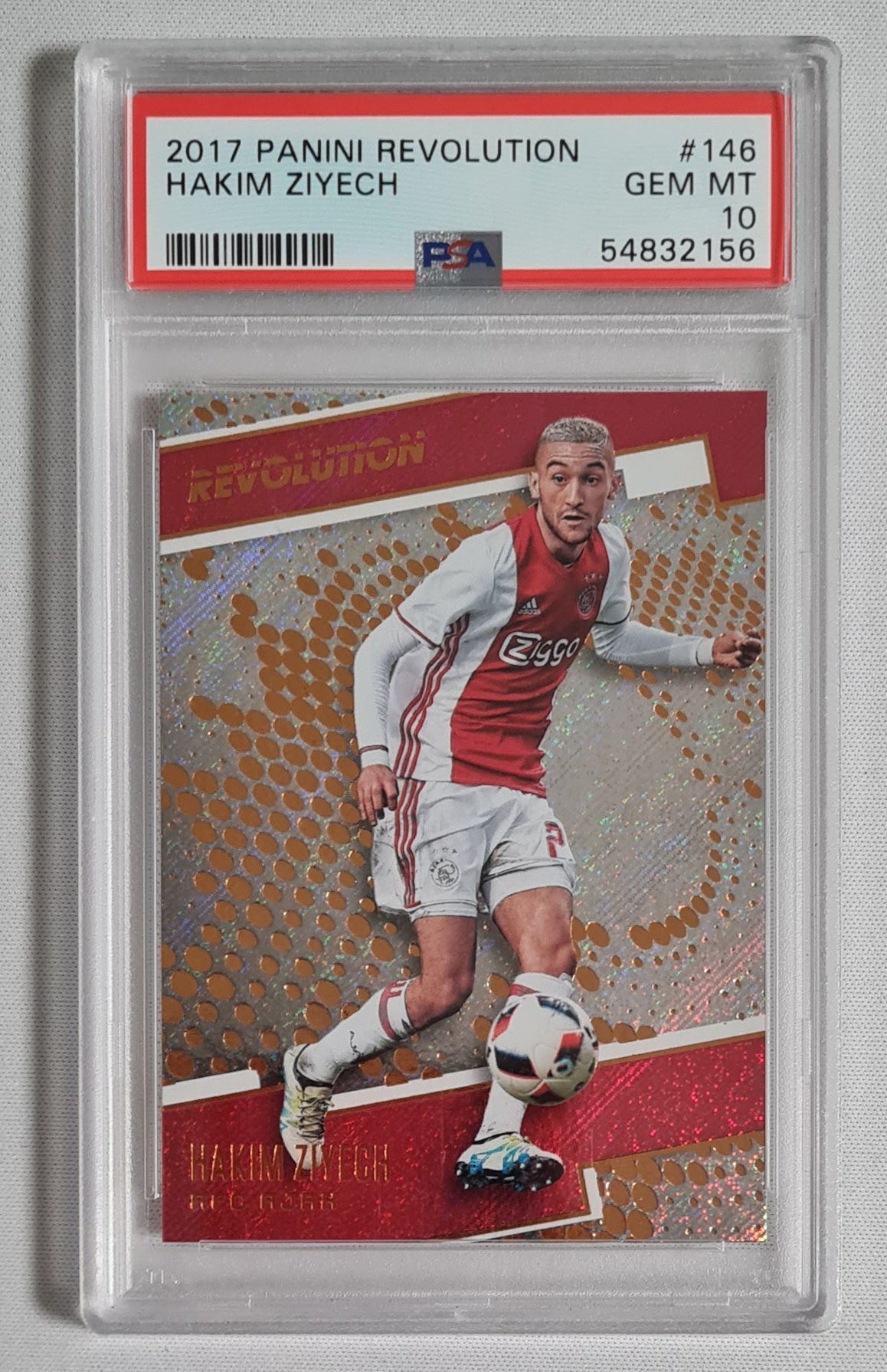 Hakim Ziyech - 2017 Panini Revolution #146 PSA 10 GEM MT