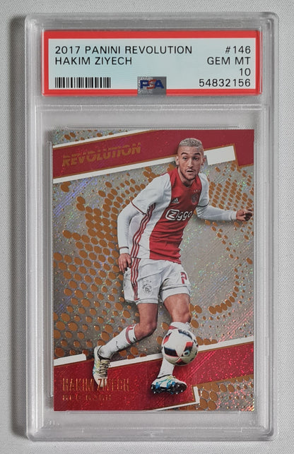 Hakim Ziyech - 2017 Panini Revolution #146 PSA 10 GEM MT